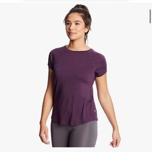 C9 by Champion Purple Short Sleeve athletic shirt size medium workout top